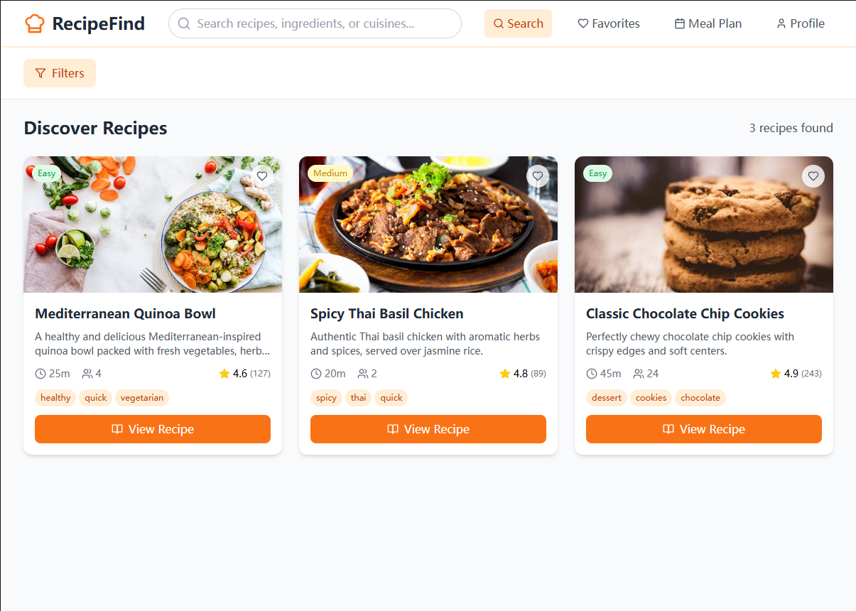 Recipe Finder