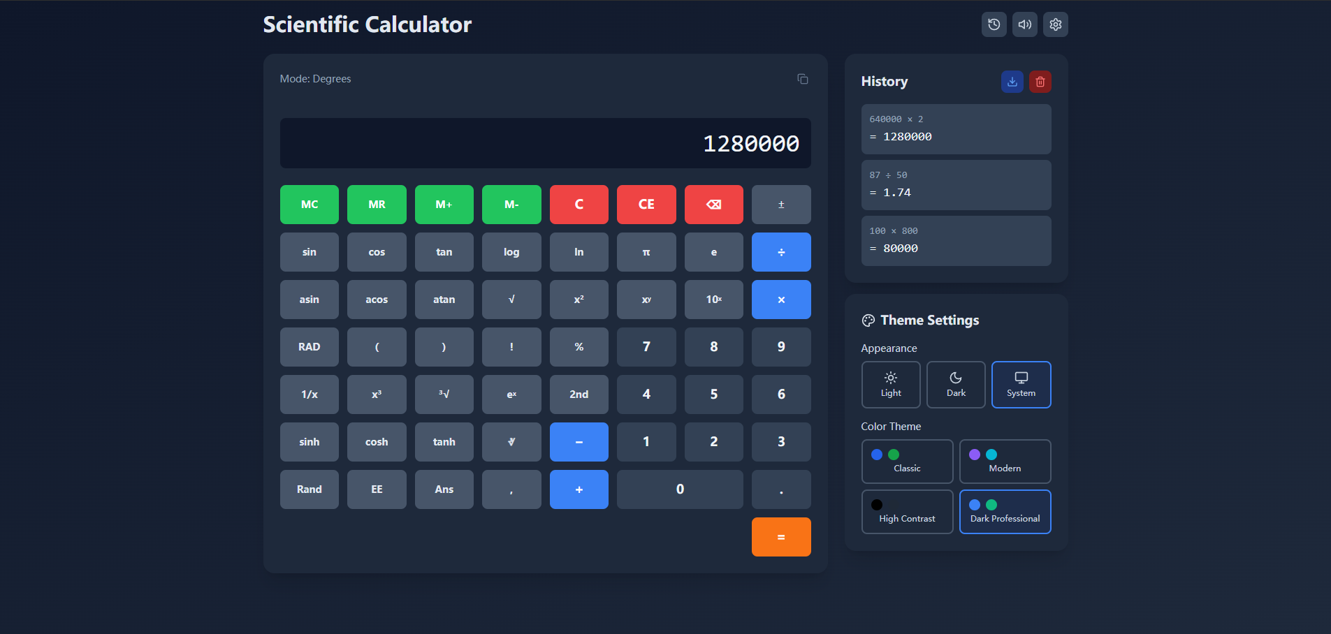 Scientific Calculator