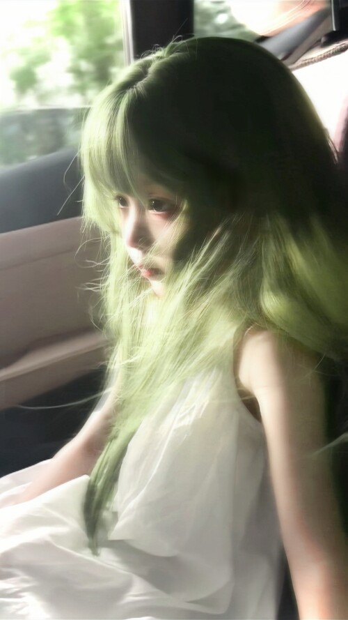 green girl