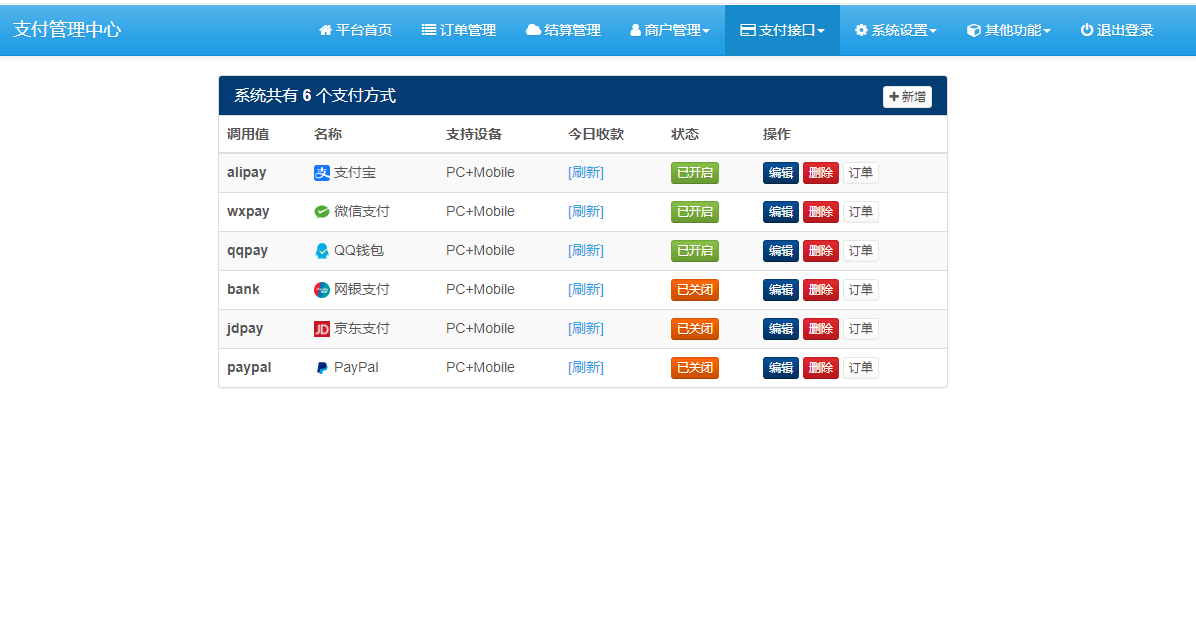 图片[5]-彩虹易支付最新版源码及安装教程（修复BUG+新增加订单投诉功能）-吾爱源码站